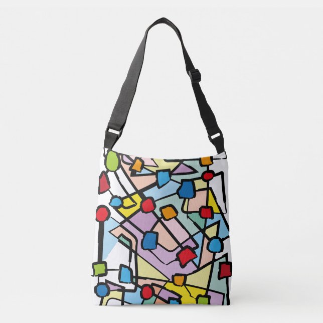 Strokes and Colours free by Masanser Crossbody Bag (Front)