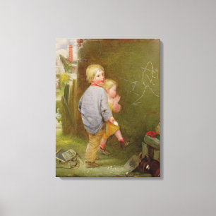 Strokes of Genius Canvas Print