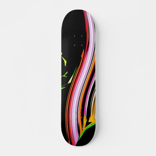 Strokes of lines skateboard (Front)