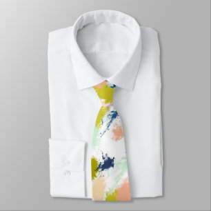 Strokes , paints neck tie