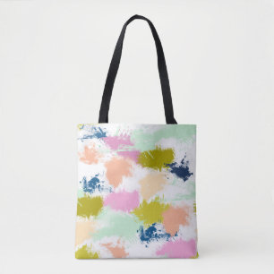 Strokes , paints tote bag