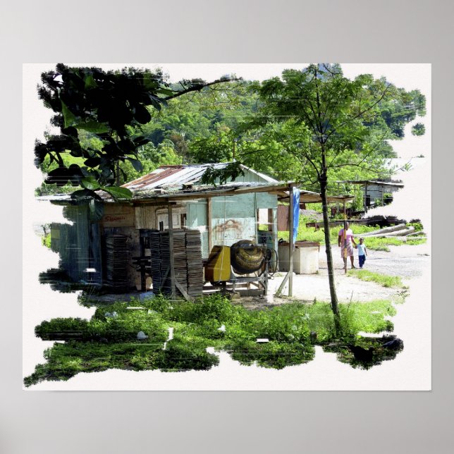 Stroll in the Village Poster (Front)