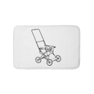 Stroller Bath Mat