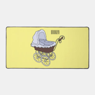 Stroller cartoon illustration  desk mat