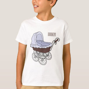 Stroller cartoon illustration  T-Shirt