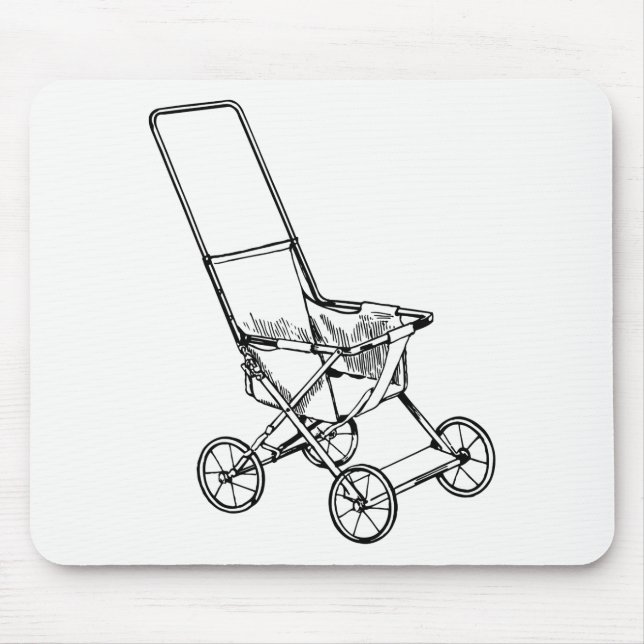 Stroller Mouse Mat (Front)