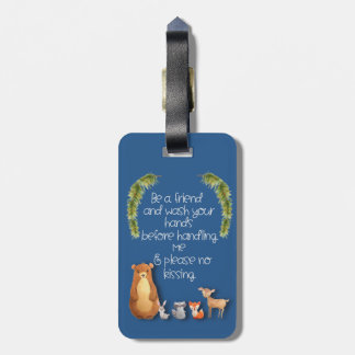 Stroller Tag dont touch the baby wash your hands