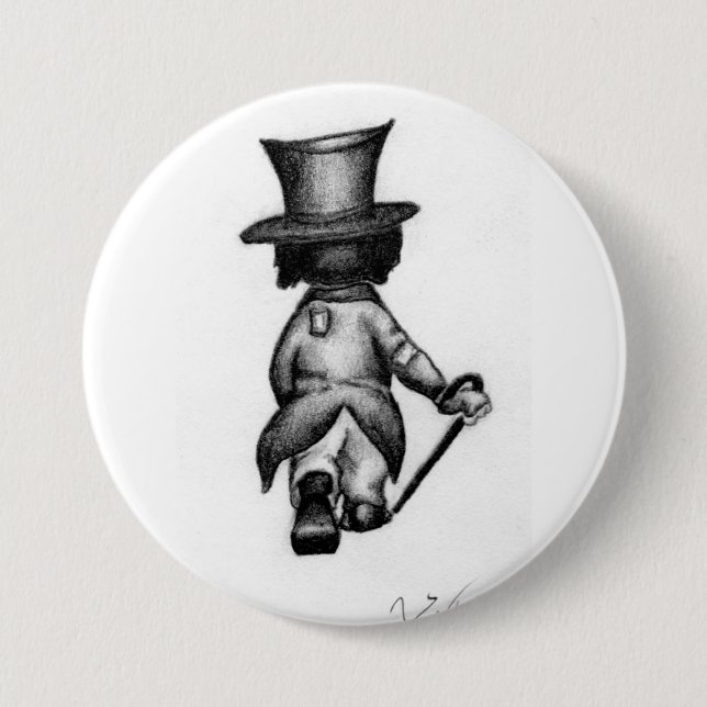 Strolling 7.5 Cm Round Badge (Front)