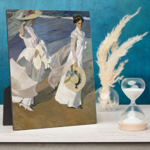 Strolling along the Seashore, 1909 Plaque