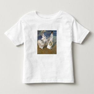 Strolling along the Seashore, 1909 Toddler T-Shirt