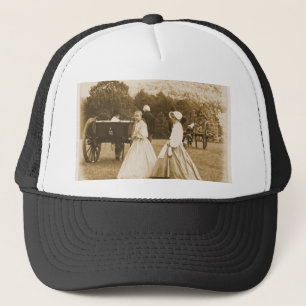 Strolling on the Battlefield Trucker Hat