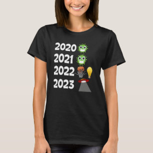 Strom Energy Alien New Year's Eve 2023 Good Slip H T-Shirt
