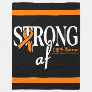 STRONG af...CRPS Fleece Blanket