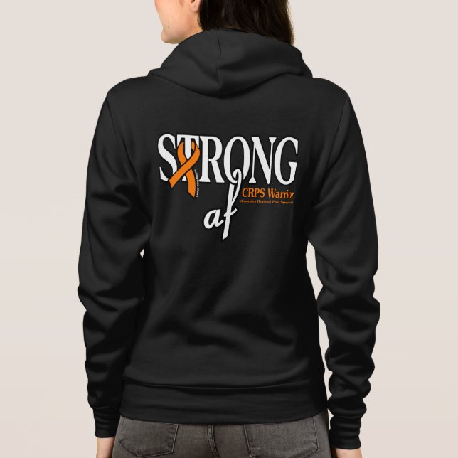 STRONG af...CRPS Hoodie (Back)