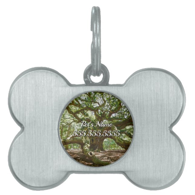 Strong And Bold Pet ID Tag (Front)