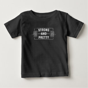 Strong And Pretty Funny Gym Quotes Tank Top