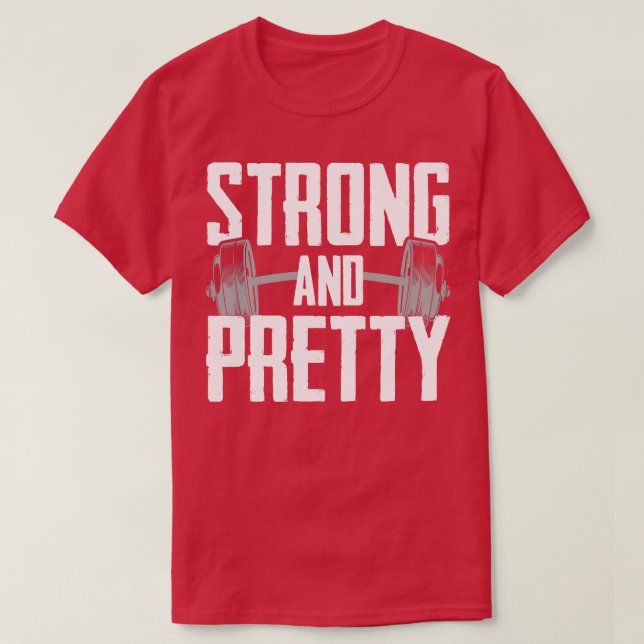 Strong And Pretty T-Shirt (Design Front)