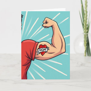 Strong Arm Love Tattoo Card