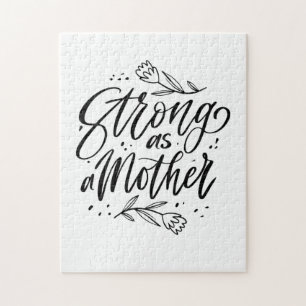 Strong As A Mother Jigsaw Puzzle