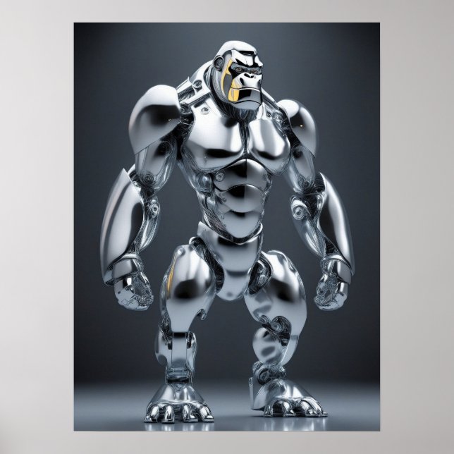 Strong-As-Steel Ape Poster (Front)