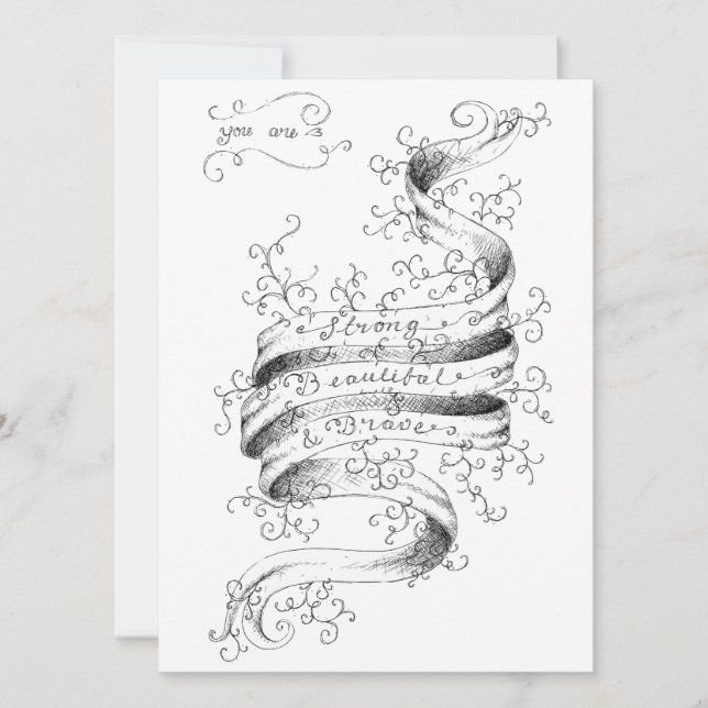 Strong, Beautiful & Brave (Front)