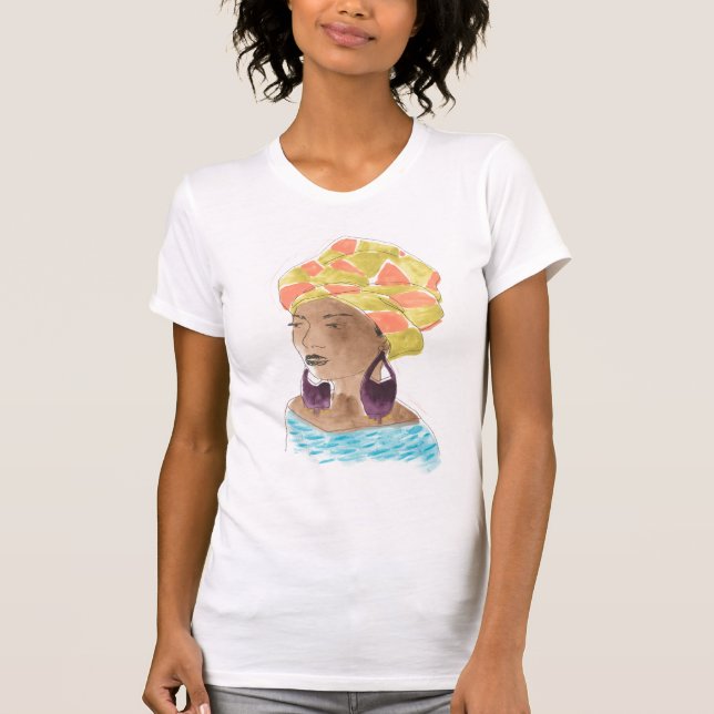 Strong & Beautiful Lady T-Shirt (Front)