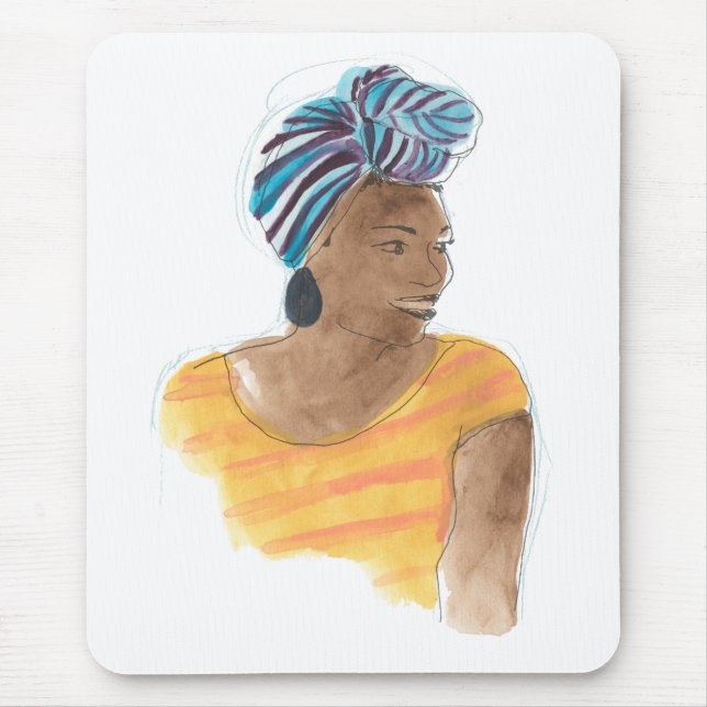 Strong & Beautiful Mouse Mat (Front)