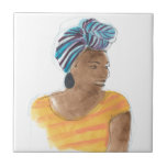 Strong & Beautiful Tile<br><div class="desc">Strong & Beautiful III by June Erica Vess. | 144374Z</div>