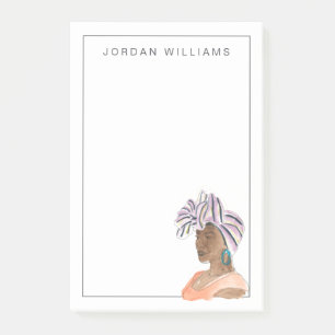 Strong & Beautiful Woman Post-it Notes