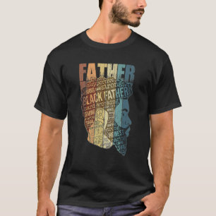 Strong Black Father King African American Natural T-Shirt