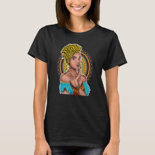 Strong Black Woman African Woman Black Pride T-Shirt