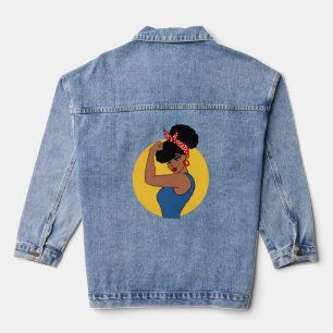 Strong Black Woman Denim Jacket