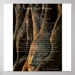 Strong Black Woman Poster