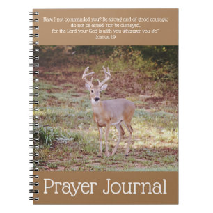 Strong Buck Deer Prayer Journal