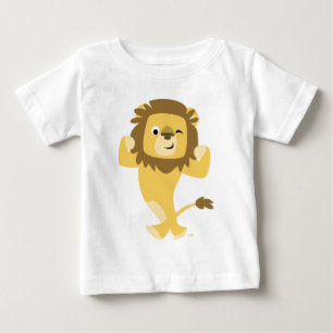 Strong Cartoon Lion Baby T-shirt