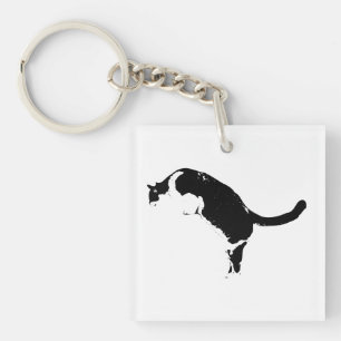 Strong Cat Key Ring