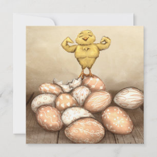 Strong Chick Card