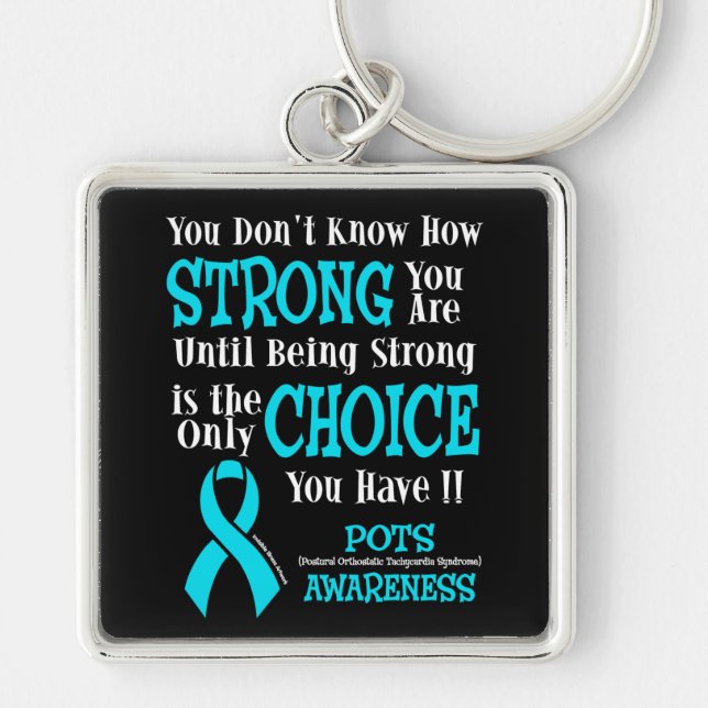 Strong/Choice...POTS Key Ring (Front)