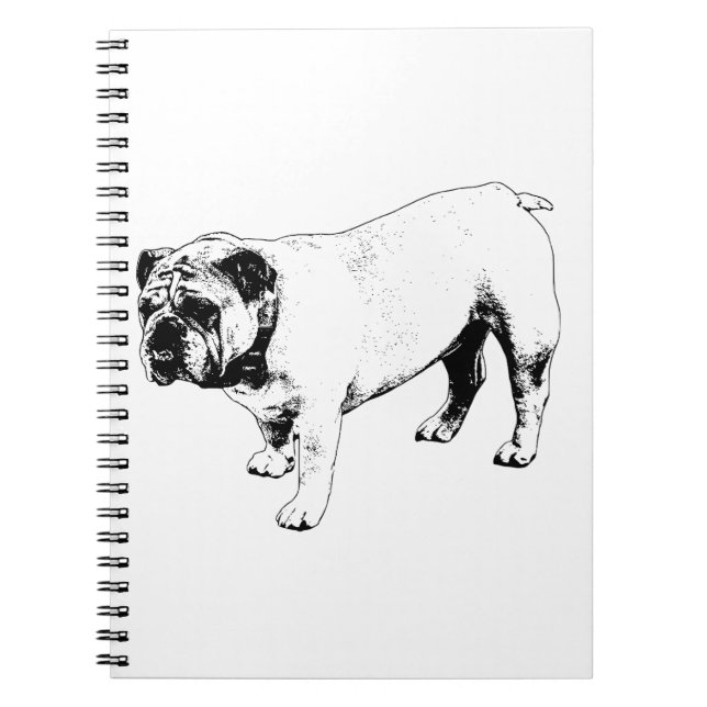 Strong Clean Figure Notebook (Front)