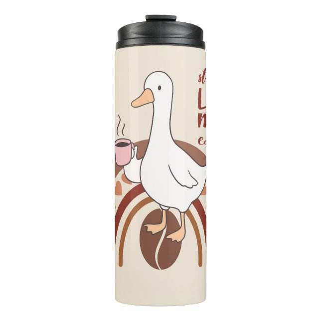 Strong Coffee Thermal Tumbler (Front)