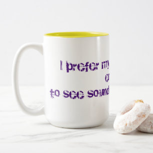 Strong coffee Two-Tone coffee mug