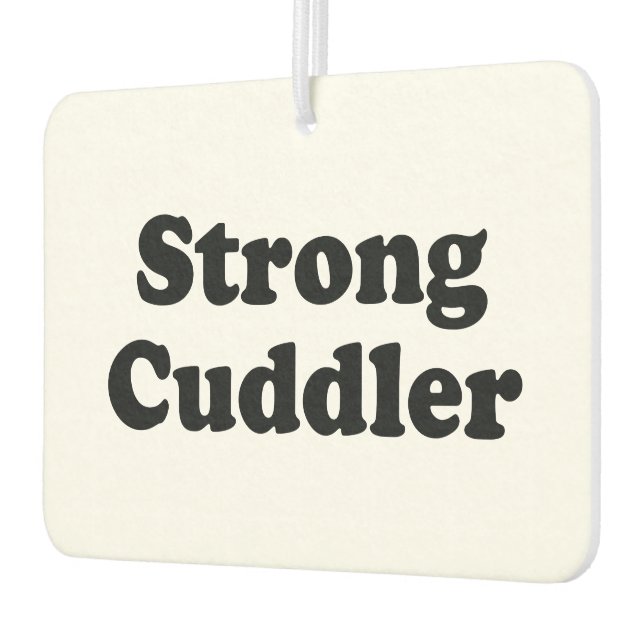 Strong Cuddler Car Air Freshener (Left)