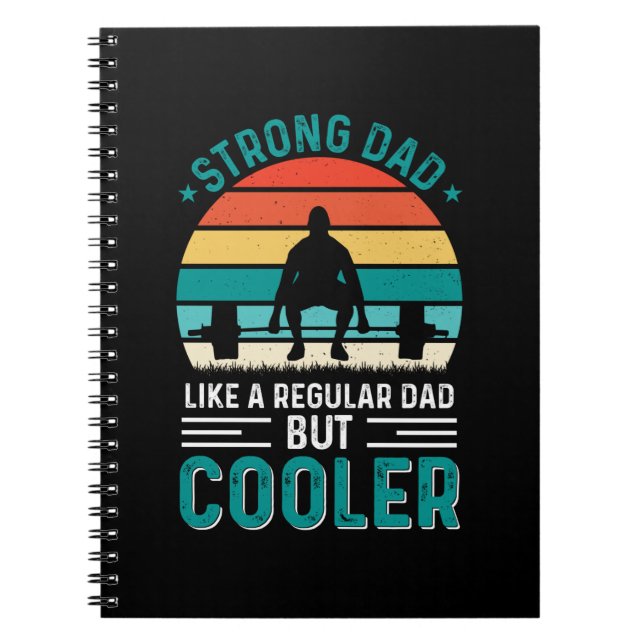 Strong Dad Notebook (Front)