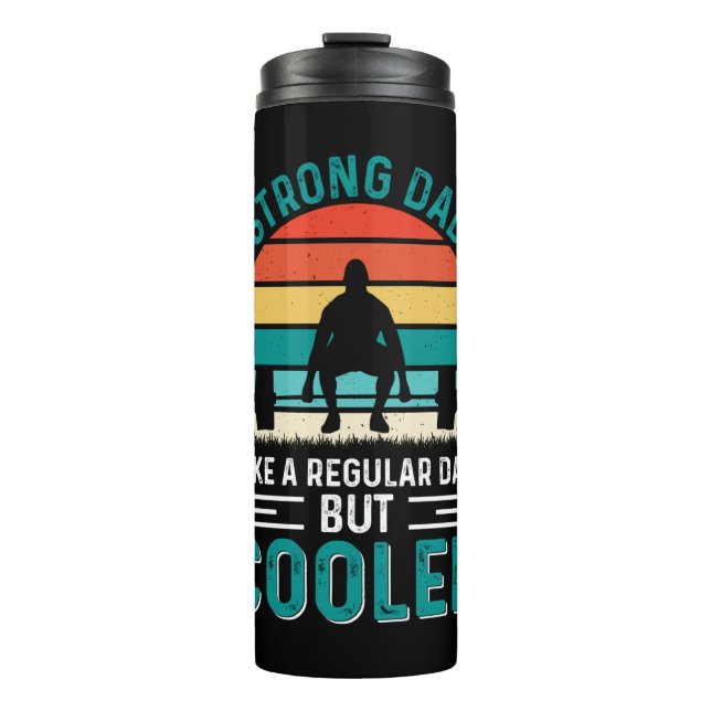 Strong Dad Thermal Tumbler (Front)