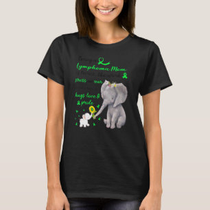 Strong Elephant Lymphoma Mum Twice The Love T-Shirt