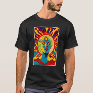 Strong Female Tarot Style Warrior Strong Independe T-Shirt