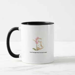 Strong Floral Woman Mug