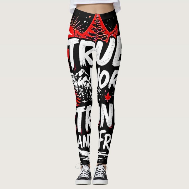 Strong Free True North Leggings (Front)