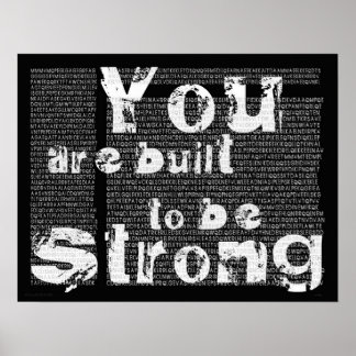 Strong Genes Print