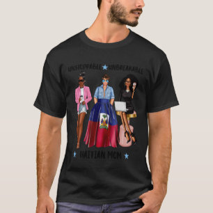 Strong Haitian Mum From Haiti Fierce Latina T-Shirt